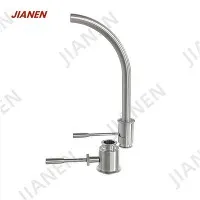 স্যানিটারি ঘোরানো র্যাকিং অস্ত্র ভালভ